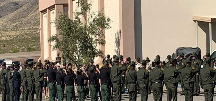 Patrulla fronteriza celebro un servicio para conmemorar a los agentes caídos.