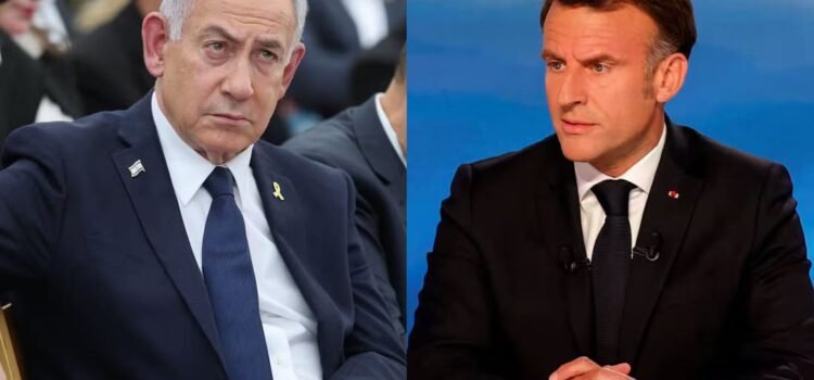 El presidente Macron calificó de “vergüenza” las acciones militares del premier Netanyahu