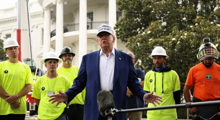 Trump dice que el régimen iraní podría caer