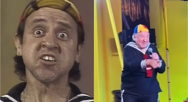 Carlos Villagrán sorprende por volverse a poner el traje de Quico y ejecutar su característico baile, a sus 81 años
