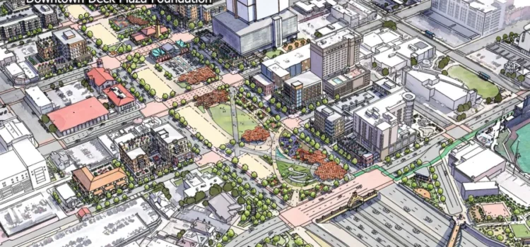 Funcionarios discuten los posibles beneficios del proyecto Deck Plaza en el centro de El Paso