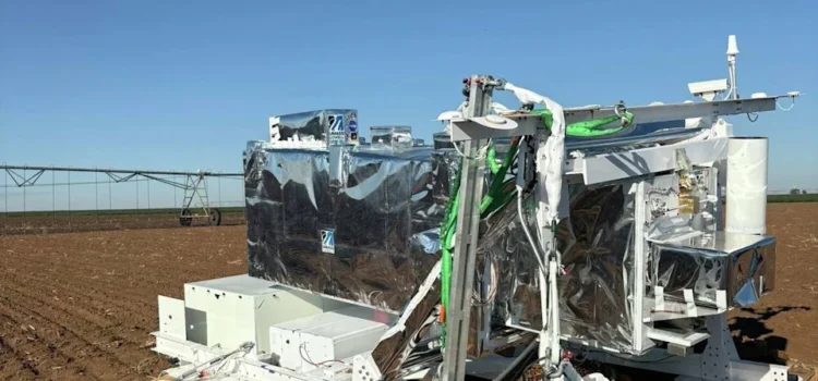 Un gigantesco equipo de investigación de la NASA aterriza en una granja del oeste de Texas