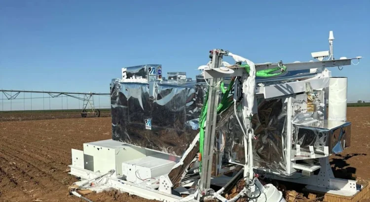 Un gigantesco equipo de investigación de la NASA aterriza en una granja del oeste de Texas Un gigantesco equipo de investigación de la NASA aterriza en una granja del oeste de Texas